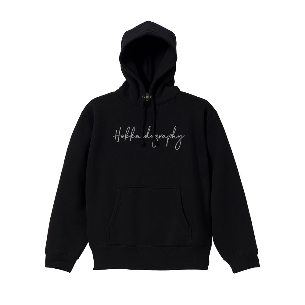 "SCRIPT HKDGRP" HOODIE