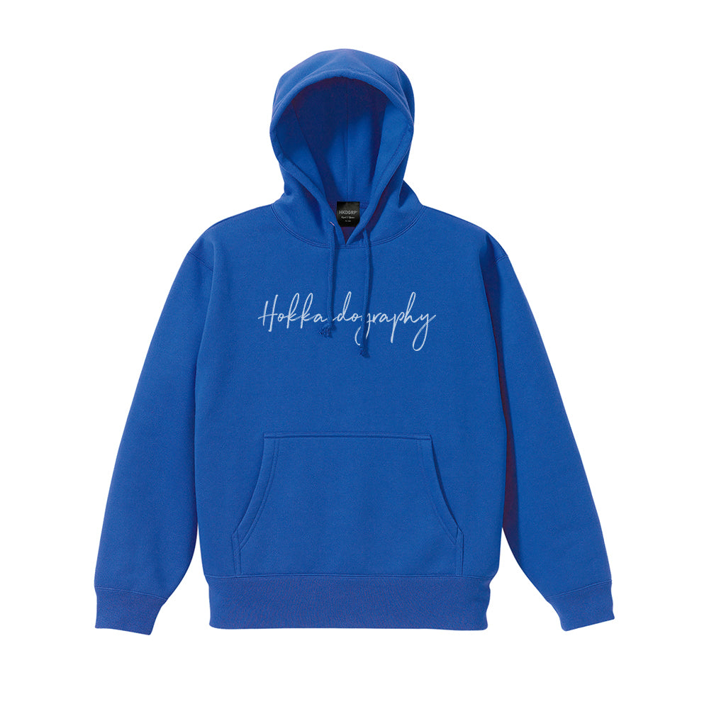 "SCRIPT HKDGRP" HOODIE