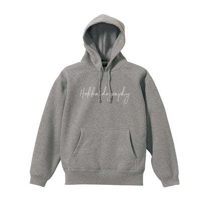 "SCRIPT HKDGRP" HOODIE