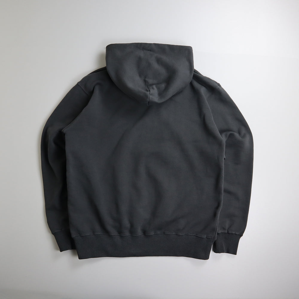 HKDGRP "LEATHER EMBLEM" HOODIE