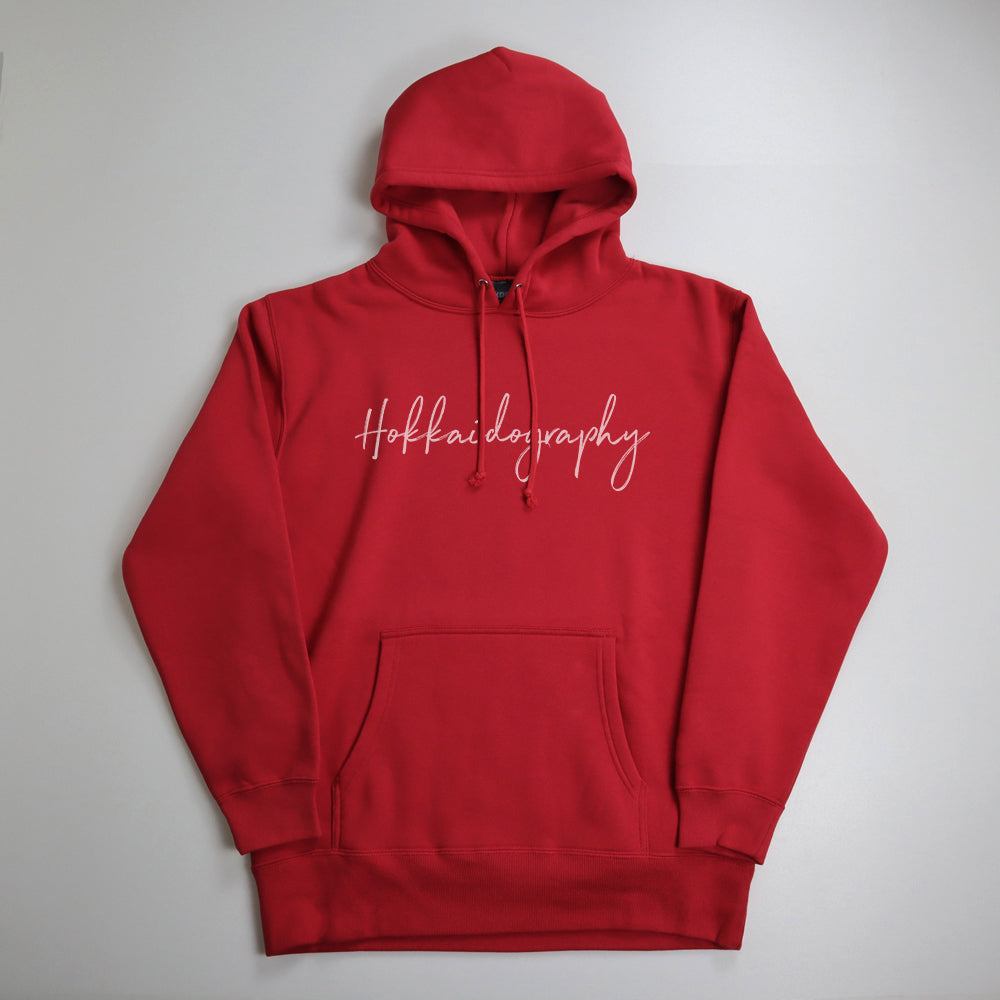 "SCRIPT HKDGRP" HOODIE