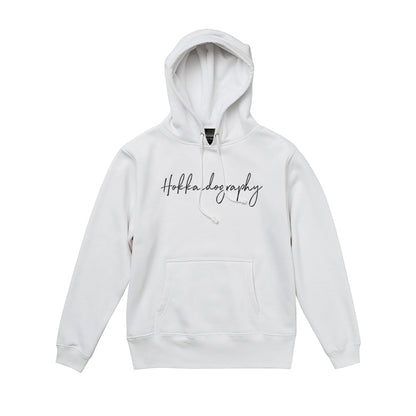 "SCRIPT HKDGRP" HOODIE